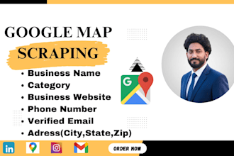 do google map scraping or b2b leads