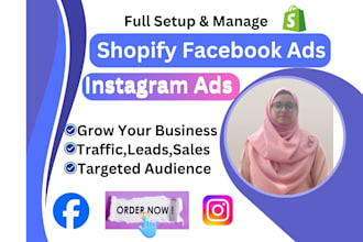 run facebook ads instagram ads manager with targeted audience