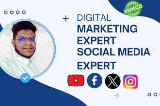 your digital marketing manager and social media expert