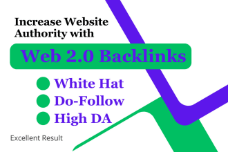create web 2 0 backlinks