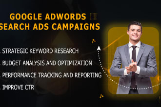 strategic google ads expert, proven PPC campaign setup, optimization management