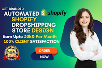 set up a profitable shopify dropshipping store with expert product selection
