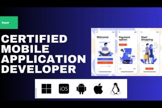 do android ios mobile application development on flutter or react native