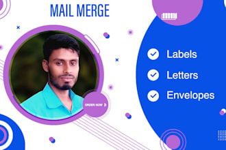 do create mailing labels and letter or envelopes mail merge