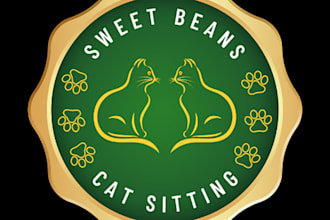 give exclusive amazing unique pet sitting logo design