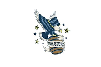design looking nonprofit pinup style logo