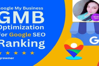 optimize gmb listing for local SEO google maps top ranking