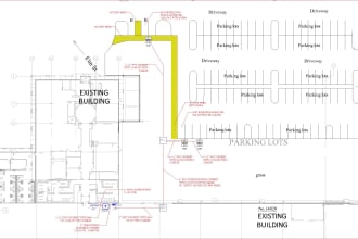 design electrical ev charging layout plan, site view, sld and panel schedule