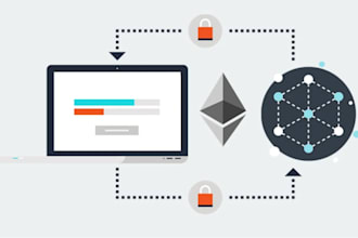 be your blockchain developer for smart contracts and dapps
