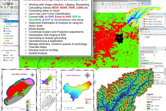 do gis and remote sensing analysis with qgis arcmap