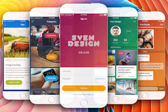 design your mobile UI or web UI app