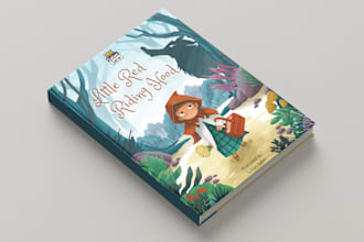 create a childrens storybook cover