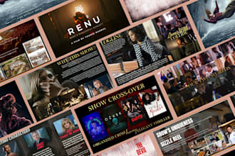 create a stunning pitch deck for your film, tv shows
