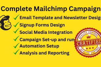 set up mailchimp email automations