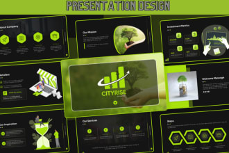 design redesign modern powerpoint templates and pitch deck presentation