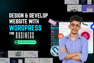 design redesign build fix or revamp wordpress woocommerce business website