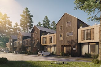 do exterior rendering,architecture rendering,exterior design