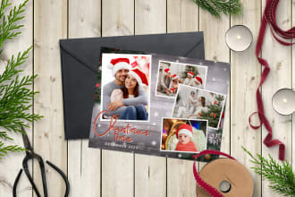 create amazing christmas cards with your photos