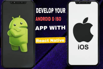 mobile app development iso and android developer react native