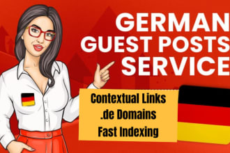 do SEO backlinks through german guest post high da german link building