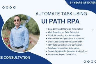 automate manual business processes with uipath robots