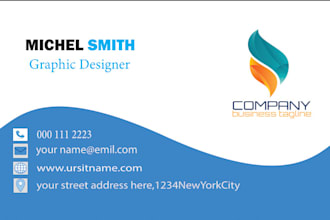 do modern and luxury business card and logo design