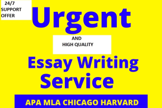 write urgent apa and mla papers, and case studies
