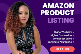 help you in product listing services   and catalog management