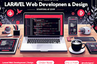 professional laravel web development and custom web design services