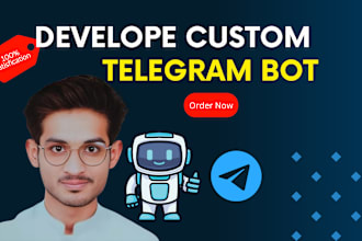 develope custom telegram bot automate telegram chatbot