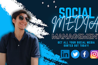 be your social media manager and content creator
