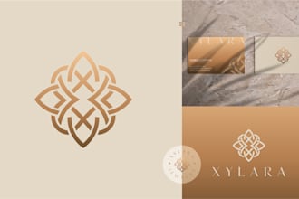 design a minimalist luxury logo