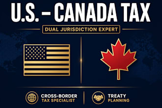 handle your US, canada cross border tax and treaty based tax planning