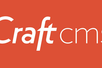 design develop website using craft cms