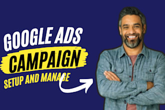 be your google ads specialist for your ads adwords PPC campaign setup