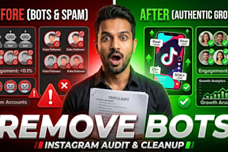 remove instagram bot  and ghost followers