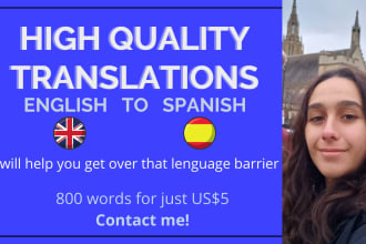 deliver fast and accurate english to spanish translations