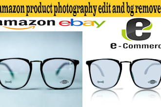 do amazon product photography editing and baground remove