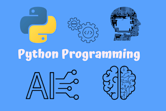 develop python scripts for biological data analysis