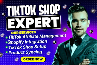 set up and manage your tiktok shop affiliate marketing