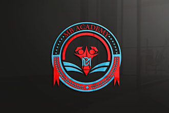 do professional acadmey school college university and educational logo