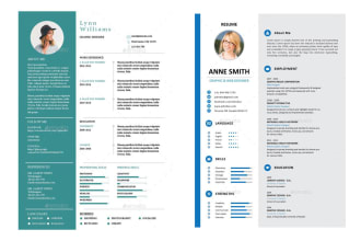 write and upgrade your resume, cv, cover letter, linkedin professionally