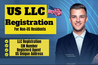 do us llc registration along with ein for non us residents