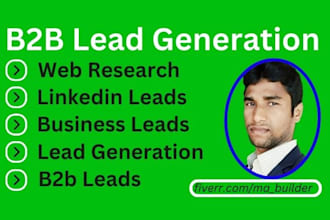 do b2b lead generation, linkedin leads business leads collect