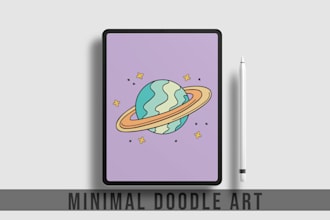 convert your images into line art and stickers doodle