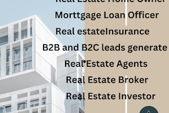 do real estate agent email list, agent call list, location