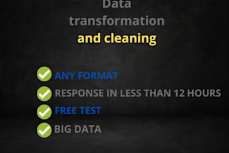 clean, merge and separate your data into csv, excel, json