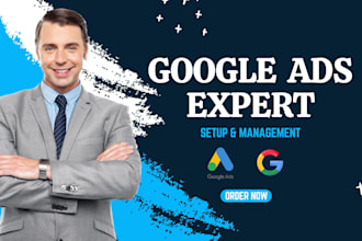 setup and manage your google ads adwords PPC campaign