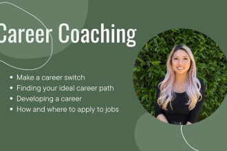 give career coaching and professional development advice