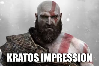 record deep god of war voice